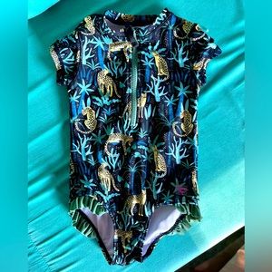 Toddler Ruffle Butts swimsuit 4T